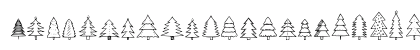 Sparren Regular Uppercase Preview