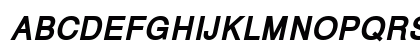 SwissGk Bold Italic Preview