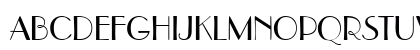 Parcival Dekor DB Regular Uppercase Preview