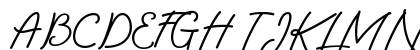 petrichor Regular Uppercase Preview