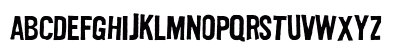 Flyerfonts Regular Uppercase Preview