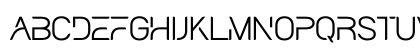 Molgan Regular Uppercase Preview