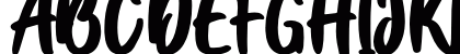 Mg Dalenaf Regular Uppercase Preview