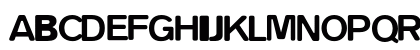 Dirty OneBold Uppercase Preview