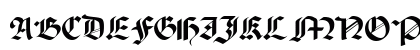 Paganini-SemiBold Regular Uppercase Preview