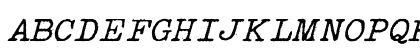 Speedwriter Normal Uppercase Preview