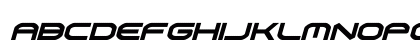 Omni Boy Condensed Italic Condensed Italic Preview