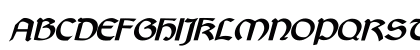 Cyrodiil Bold Italic Uppercase Preview