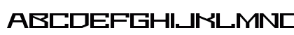 Bomtur Regular Uppercase Preview