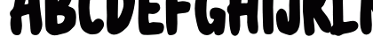 halloween black Regular Uppercase Preview