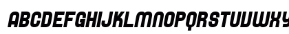 SF Speedwaystar Bold Italic Uppercase Preview