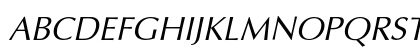 AGOpusHRC Italic Preview