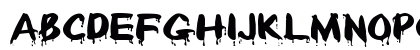 Paintdrips Regular Uppercase Preview
