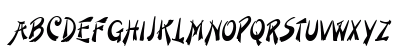 PainterNarrow Italic Uppercase Preview