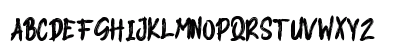 MASKER BRUSH Regular Uppercase Preview