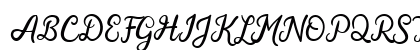 Adeghio Dafont Regular Uppercase Preview