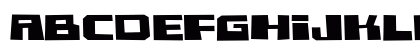 Buster Regular Uppercase Preview