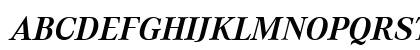 Corporate A BQ Bold Italic Uppercase Preview