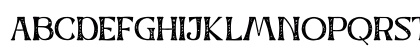 Werd Display One Texture Uppercase Preview