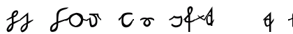 Daehej Handwriting Regular Uppercase Preview