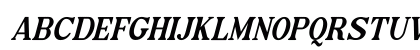 Regionaire Italic Regular Uppercase Preview