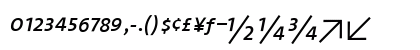 TheMix Italic Uppercase Preview