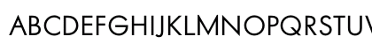 Am Sans Regular Uppercase Preview