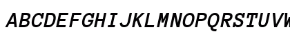 Anonymous Pro Bold Italic Uppercase Preview