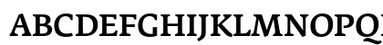 FedraSerifA MediumTF Uppercase Preview