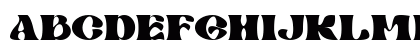 Mibaguy Regular Uppercase Preview