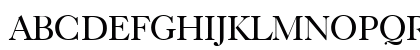 TFCaslonTen Light Uppercase Preview