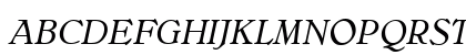 BelliniOriginalItalic Italic Preview
