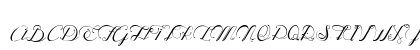 Oph￿lia Script Light Light Italic Uppercase Preview