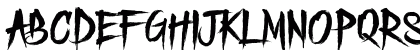 Freedoomed Demo Regular Uppercase Preview
