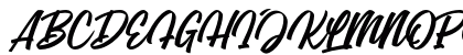 Throttles Demo Regular Uppercase Preview