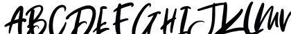 Baby Boomer Regular Uppercase Preview