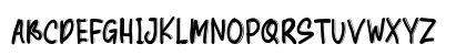 Writter Regular Uppercase Preview