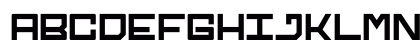 Igoe Regular Uppercase Preview