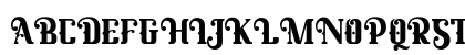 Banthern Personal Use Regular Uppercase Preview