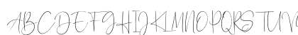 Calistin Regular Uppercase Preview