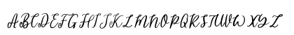 Sheila Regular Uppercase Preview
