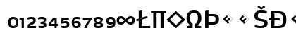 MaxDemiSerif-SemiBoldExp Regular Uppercase Preview