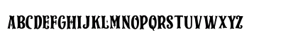Spark Plug Serif DEMO Regular Uppercase Preview