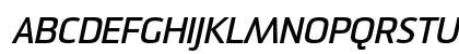 Sommet Bold Italic Uppercase Preview