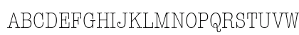 American Typewriter Condensed Light Preview