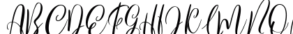 Bordellia Regular Uppercase Preview