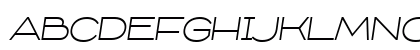 Capoon PERSONAL USE Light Italic Uppercase Preview