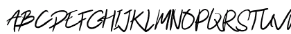 Winkdeep One Regular Uppercase Preview