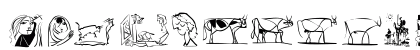 Pabloesques Regular Uppercase Preview