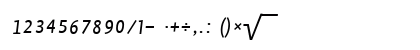 ProfileNO Light Italic Uppercase Preview